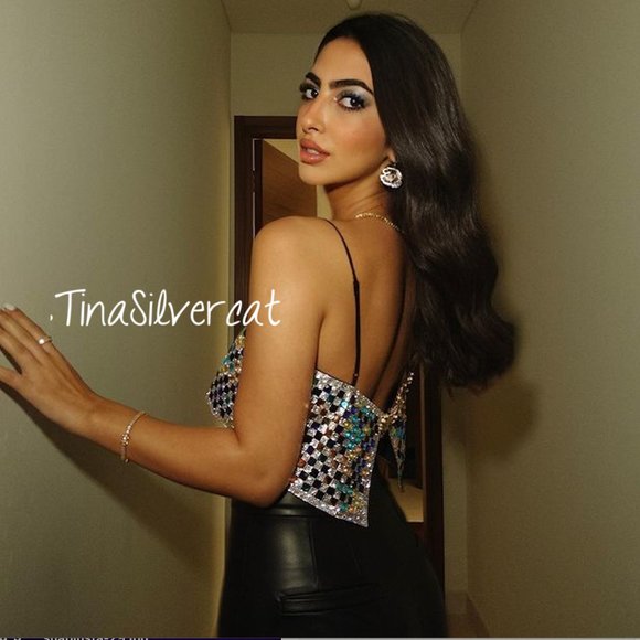 BLOGGER'S FAVE! Zara Shimmery Crop Top NWT - Picture 13 of 17